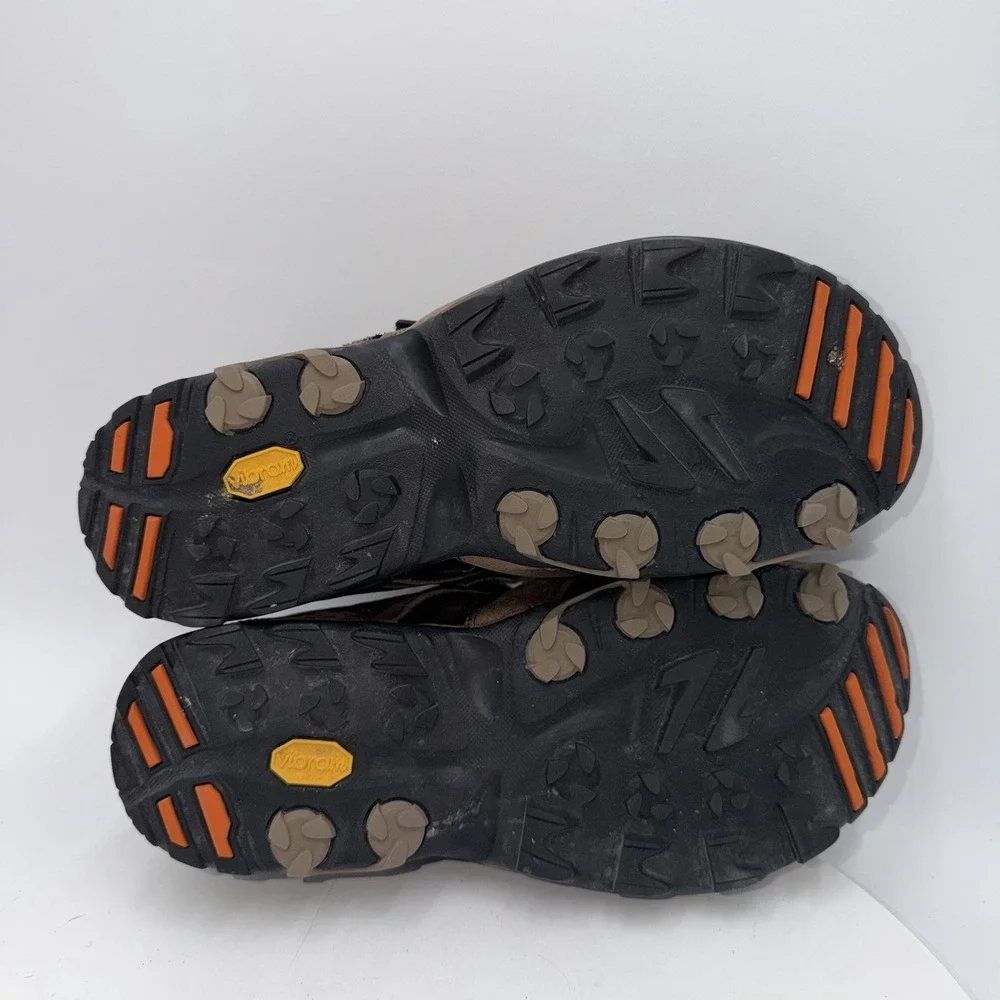 Teva Sampago Fisherman Sandals Mens Size 9 Brown Leather Hiking Camping Gorpcore